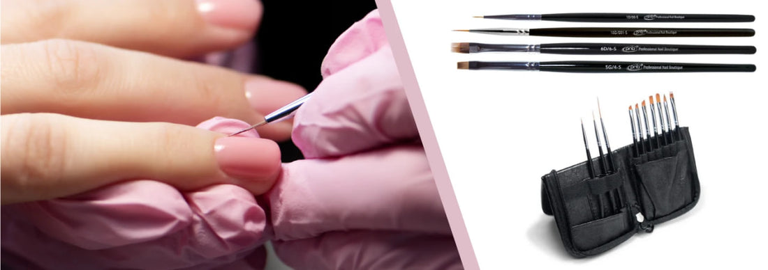 Basic Nail Technician Brushes. Tips 2024 at Vibeauty.nl