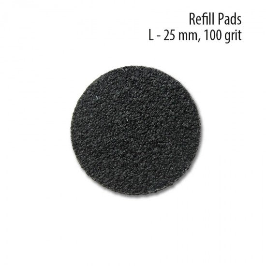 Refill pads for the PNB Pododisk L 25 мм 100 грит (50 шт)