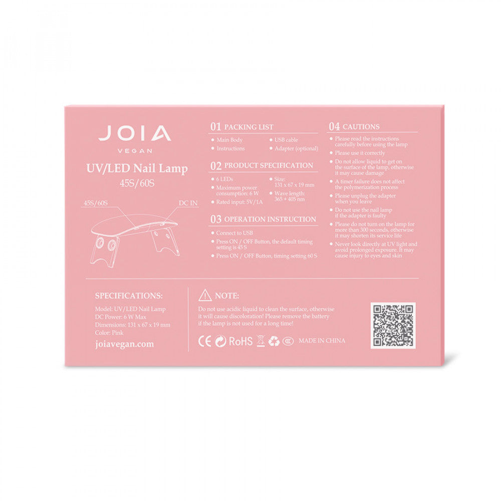 UV/LED Minilamp JOIA Vegan