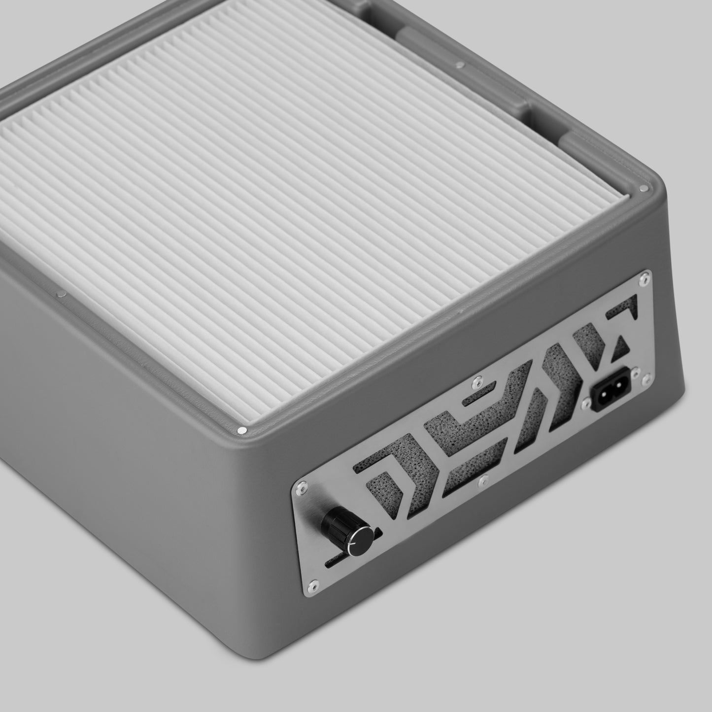 Table-top dust collector Ülka Premium gray