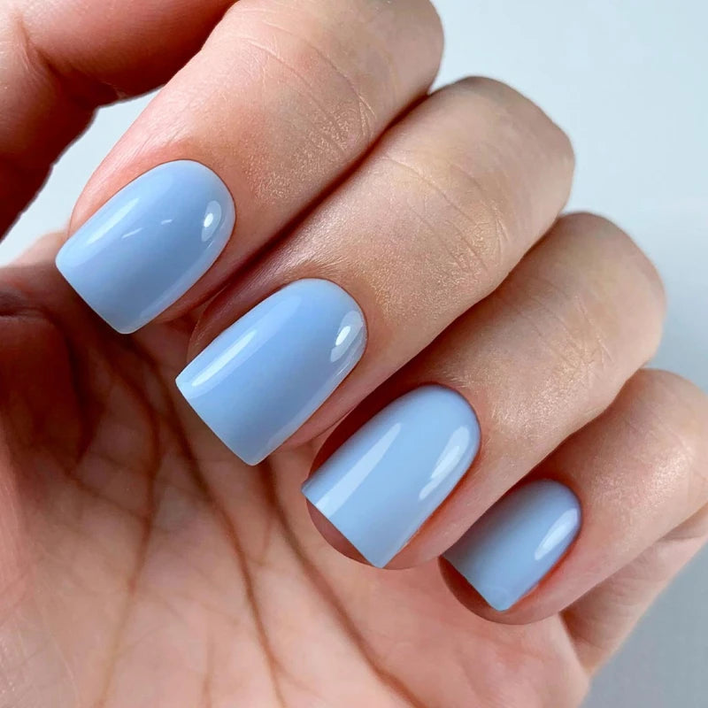 UV/LED Strong Iron Gel - Baby Blue, 8 ml