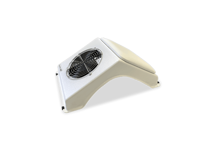 Table-top dust collector Ülka Soft white (black pad)