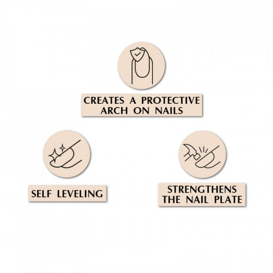 UV/LED Fiber Base White Milk 30 ml