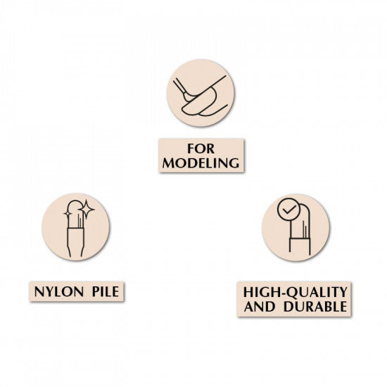 3G. Gel Brush slant 6-s, nylon