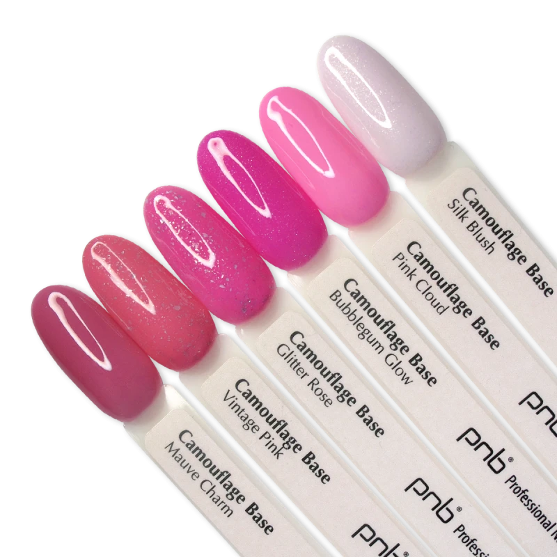 UV/LED Camouflage Basis Glitter Rose PNB 8ml