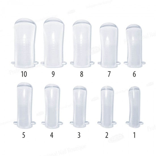 Reusable Upper Nail Forms PNB, 100 pcs