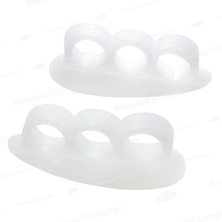 Delimiters for a pedicure PNB silicone, white