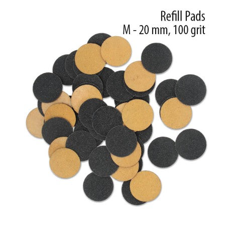 Refill pads for the PNB Pododisk M 20 мм 100 грит (50 шт)