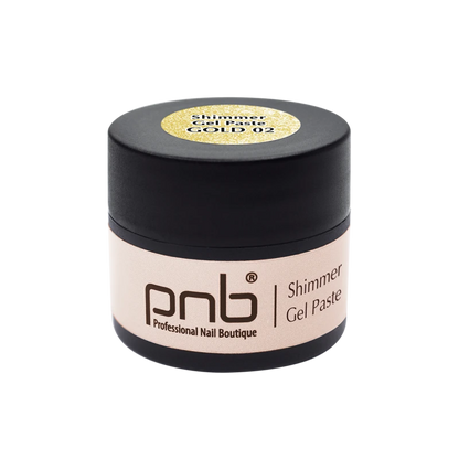 UV/LED Shimmer Gel Paste 02 Goud 5 ml