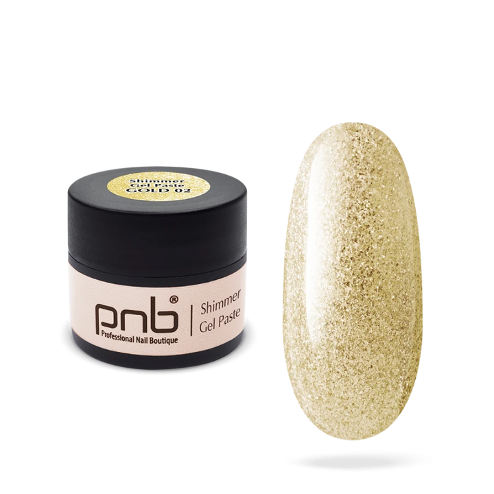 UV/LED Shimmer Gel Pasta 02 Goud 5 ml