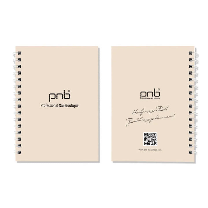 PNB A6 Notizbuch beige glänzend