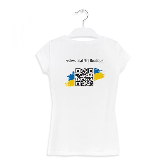 T-shirt PNB with logo white, I'm Ukrainian, size L