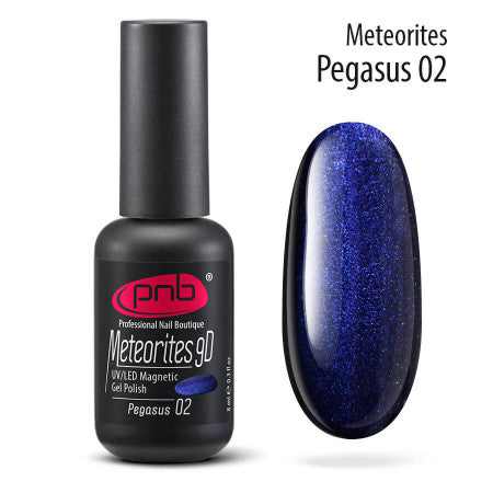 Magnetic Gel Nail Polish PNB Meteorites 02 Pegasus