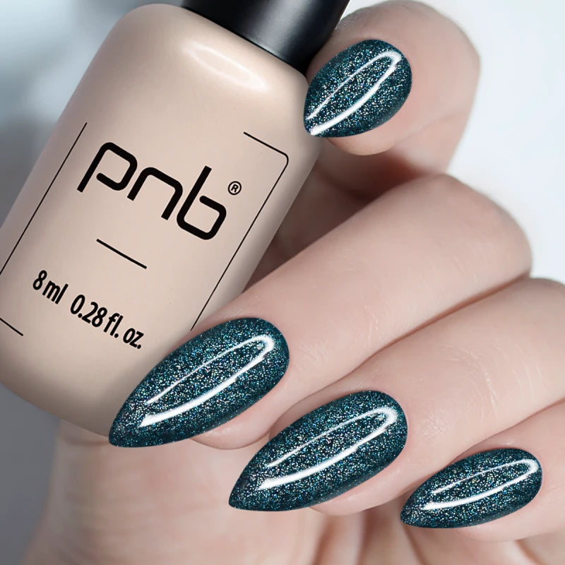 UV/LED-Gel-Nagellack SHOCK EFFECT 03 Azure PNB 8 ml