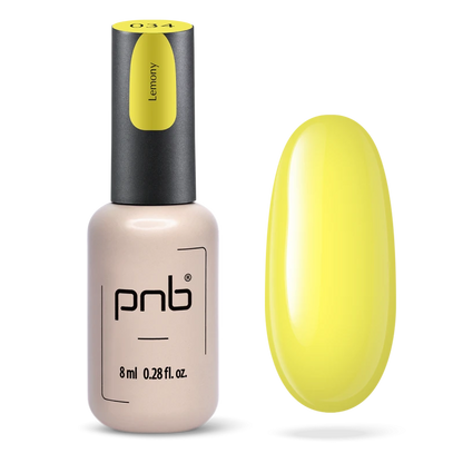 Gel nail polish Lemony PNB 8 ml 034