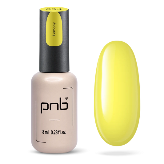 Gel nail polish Lemony PNB 8 ml 034