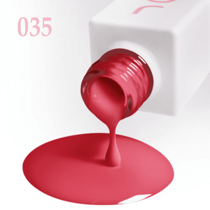 Kit for gel polish Supercombo Red Classic