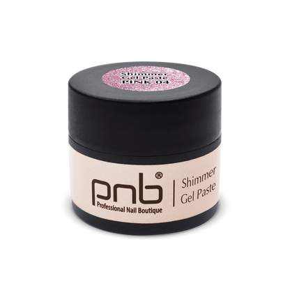 UV/LED Shimmer Gel Paste 04 Roze 5 ml