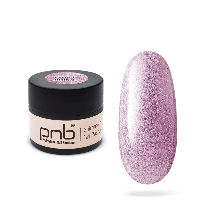 UV/LED Shimmer Gel Pasta 04 Roze 5 ml