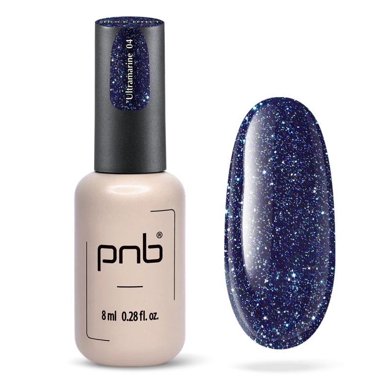 UV/LED Gel Polish SHOCK EFFECT 04 Ultramarine PNB 8 ml