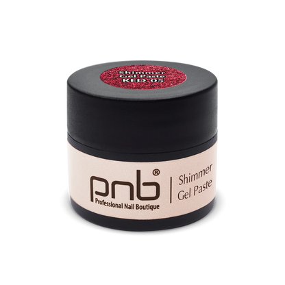 UV/LED Shimmer Gel Paste 05 Rood 5 ml