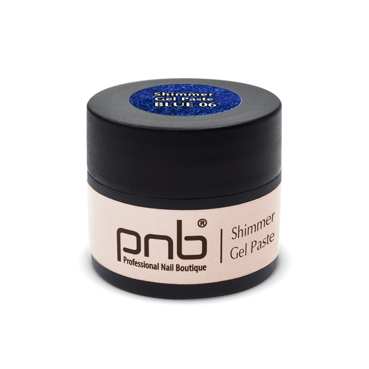 UV/LED Shimmer Gel Paste 06 Blue 5 ml