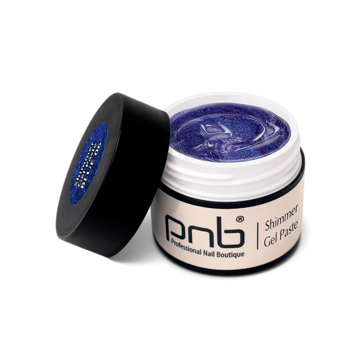 UV/LED Shimmer Gel Paste 06 Blue 5 ml