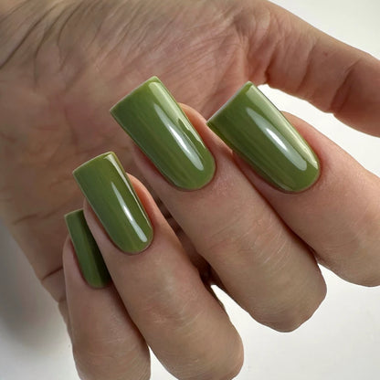 Gel Nail Polish City Harmony PNB 06L Quiet Olive, 8ml