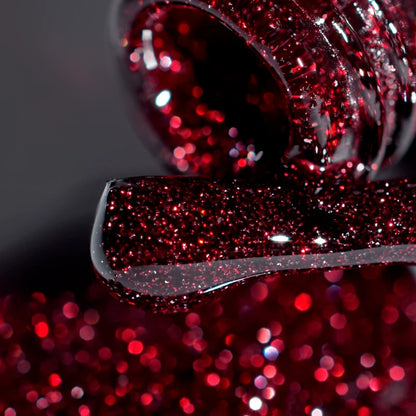 UV/LED Gel Polish SHOCK EFFECT 08 Burgundy PNB 8 ml