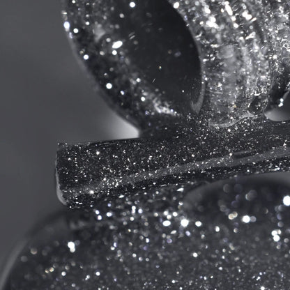 UV/LED Gel Polish SHOCK EFFECT PNB 09 Crystal Black 8 ml