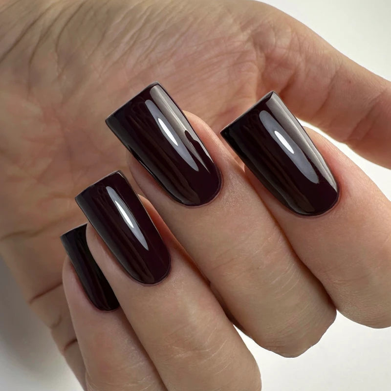 Gel Nail Polish City Harmony PNB 09L Velvet Wine, 8ml