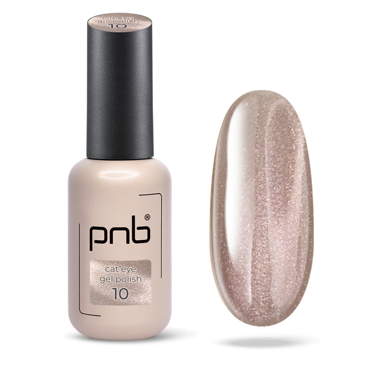 Magnetic Gel Polish Glamour Cat PNB 10 Nude Brocade