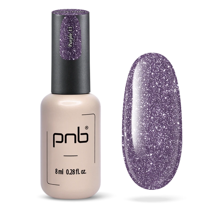 UV/LED Gel Nagellak SHOCK EFFECT PNB 11 Paars 8 ml