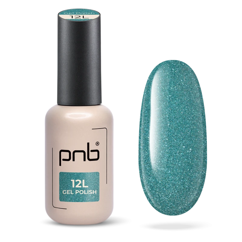 UV/LED Gel Polish, 12L Deep Emerald, 8 ml (limited edition)