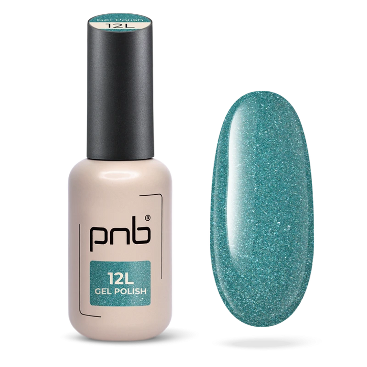 UV/LED Gel Polish, 12L Deep Emerald, 8 ml (limited edition)