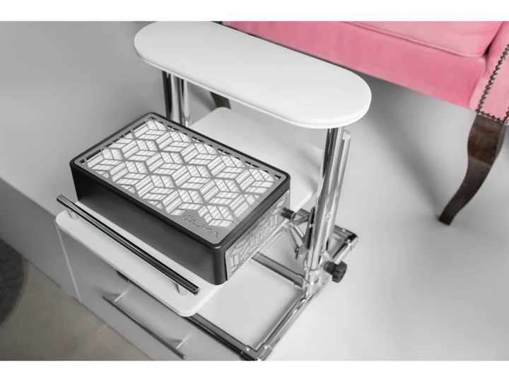 ÜLKA Balance justerbar pedicure stand (hvid)