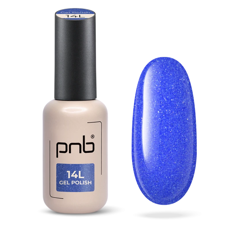 UV/LED Gel Polish, 14L Crystal Sapphire, 8 ml (limited edition)