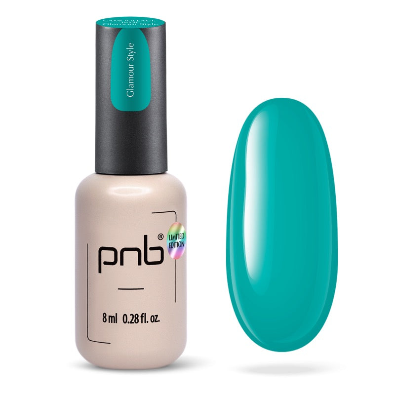 Camouflage base PNB, Glamour Style, turquoise, 8 ml