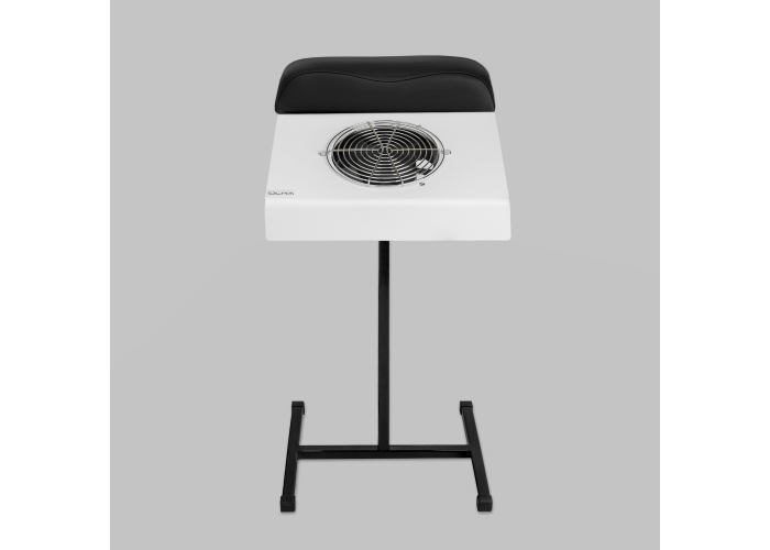 Pedicure dust collector with bag  Ülka white with white stand, black pad