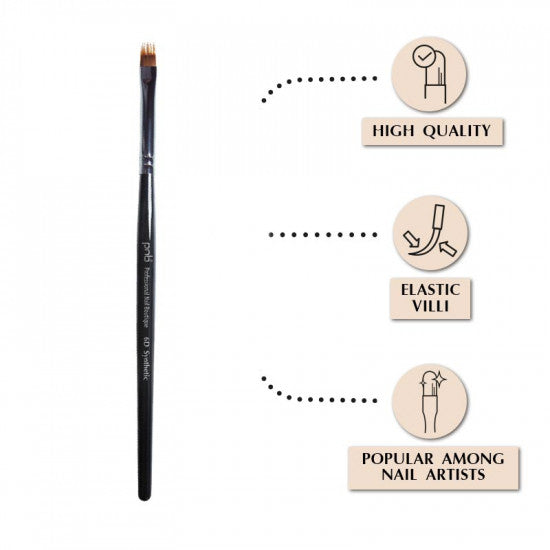 6D. Nail Art Brush fork 6-s, nylon