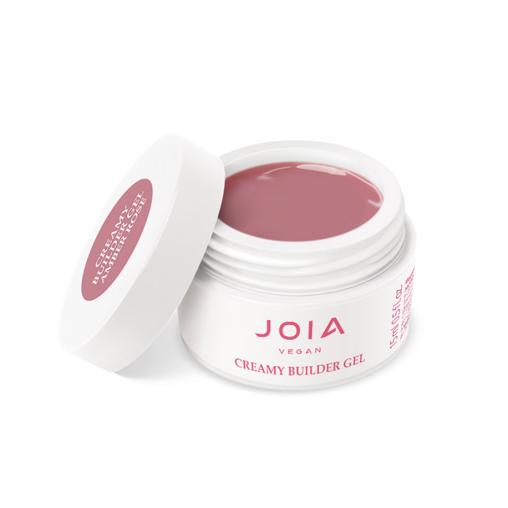 Creamy Builder Gel JOIA vegan, Amber Rose, 15 ml