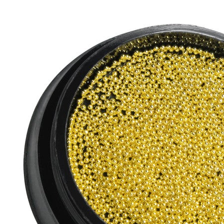 Metal Beads Bright Gold, 0,8 mm