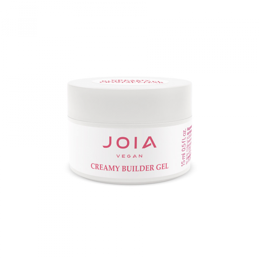 Creamy Builder Gel JOIA vegan, Crystal Clear, 15 ml