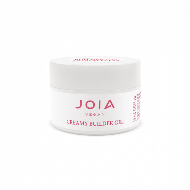 Creamy Builder Gel JOIA vegan, Crystal Clear, 15 ml