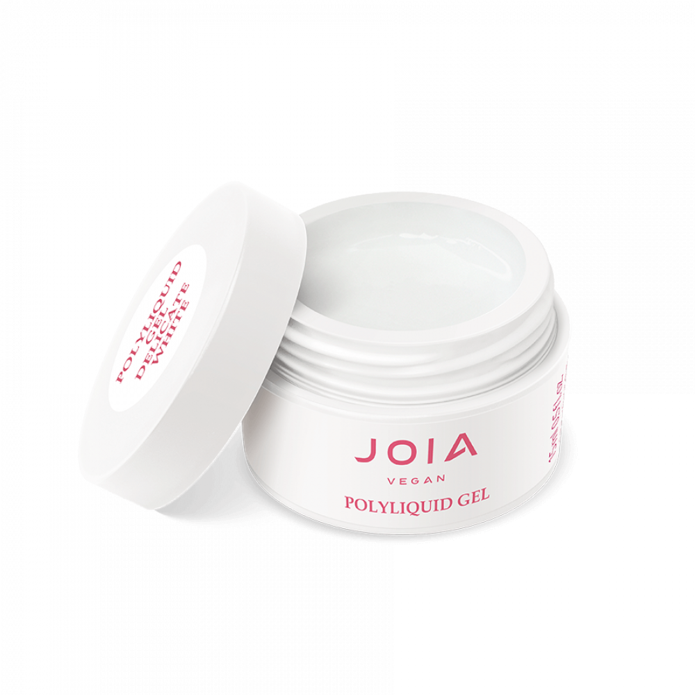 PolyLiquid gel JOIA vegan, Delicate White, 15 ml
