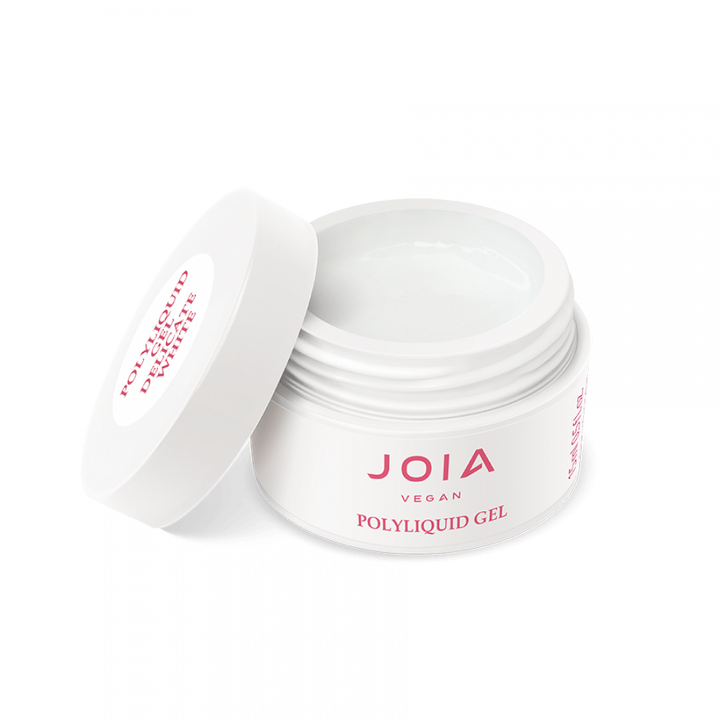 PolyLiquid gel JOIA vegan, Delicate White, 15 ml