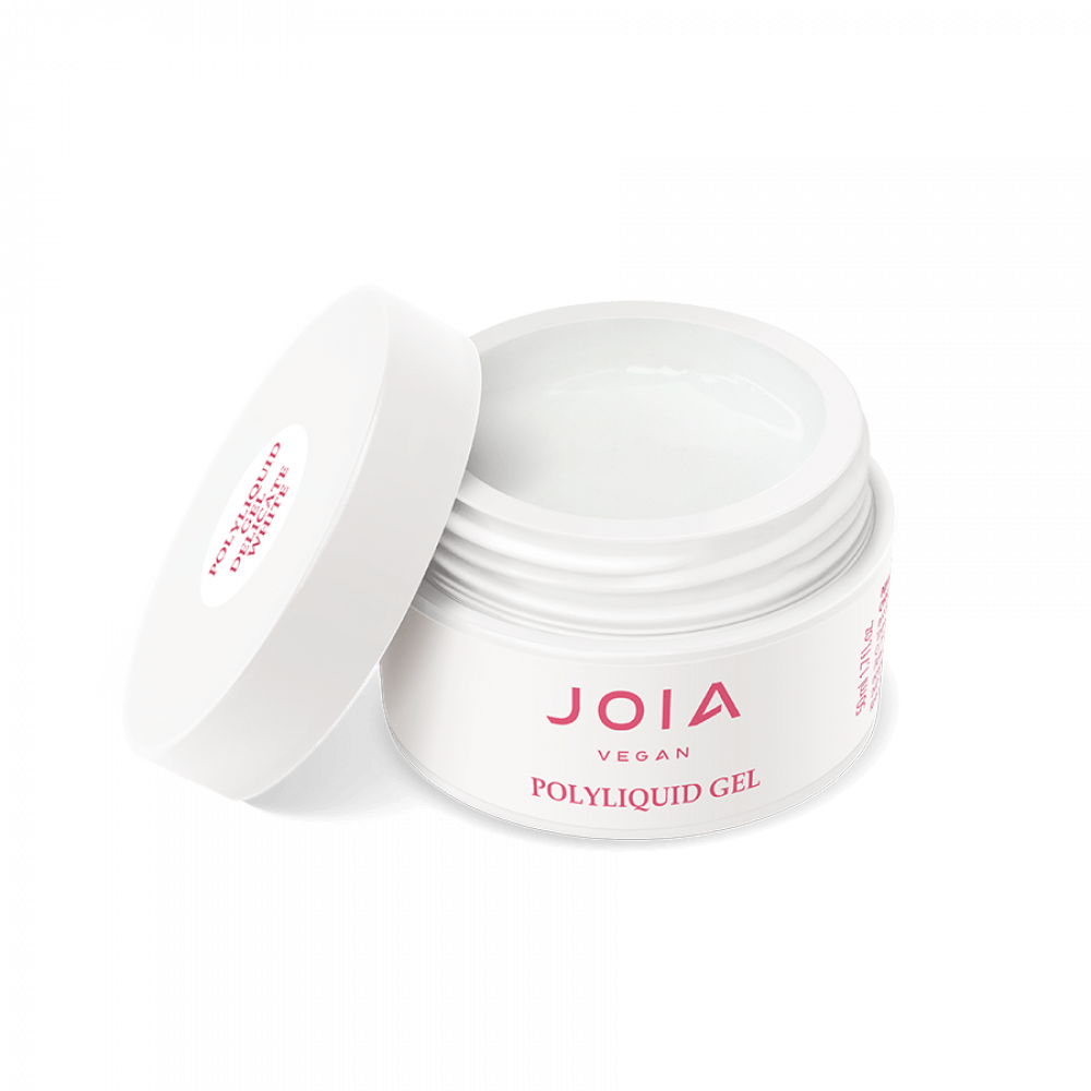 PolyLiquid gel JOIA vegan, Delicate White, 50 ml