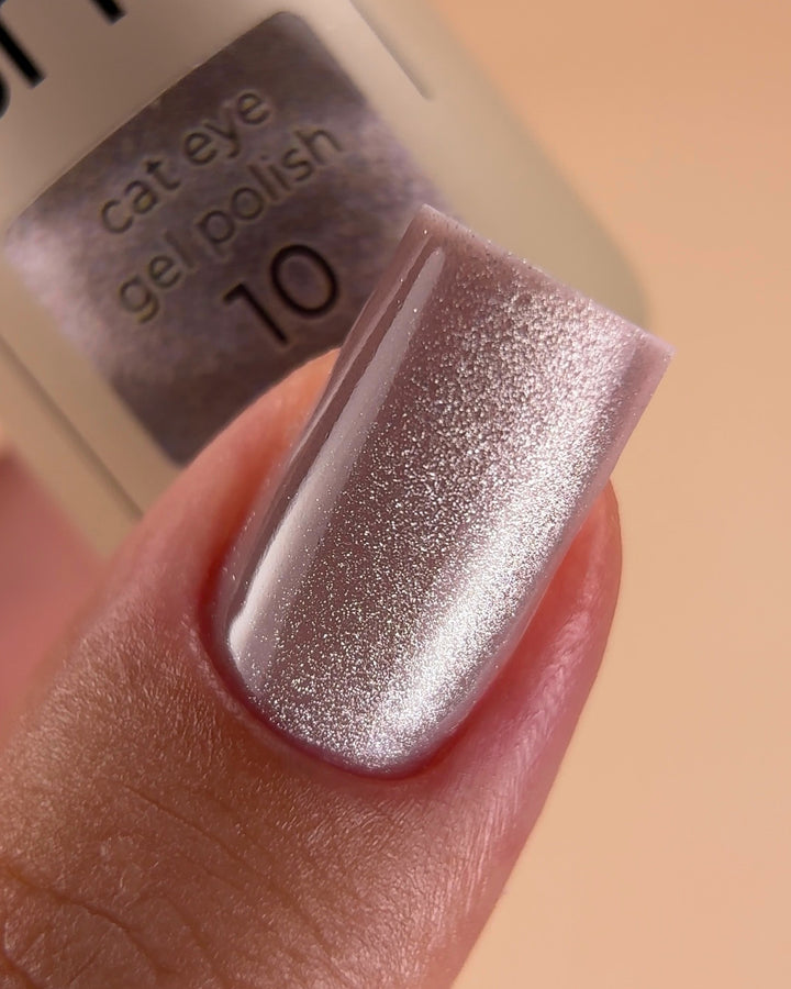 Magnetic Gel Polish Glamour Cat PNB 10 Nude Brocade