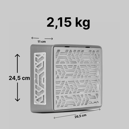 Tafelstofzuiger Ülka Premium grijs