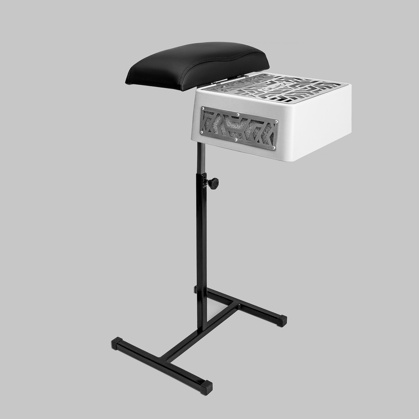 Pedicure dust collector Ülka Premium white with white stand, black pad